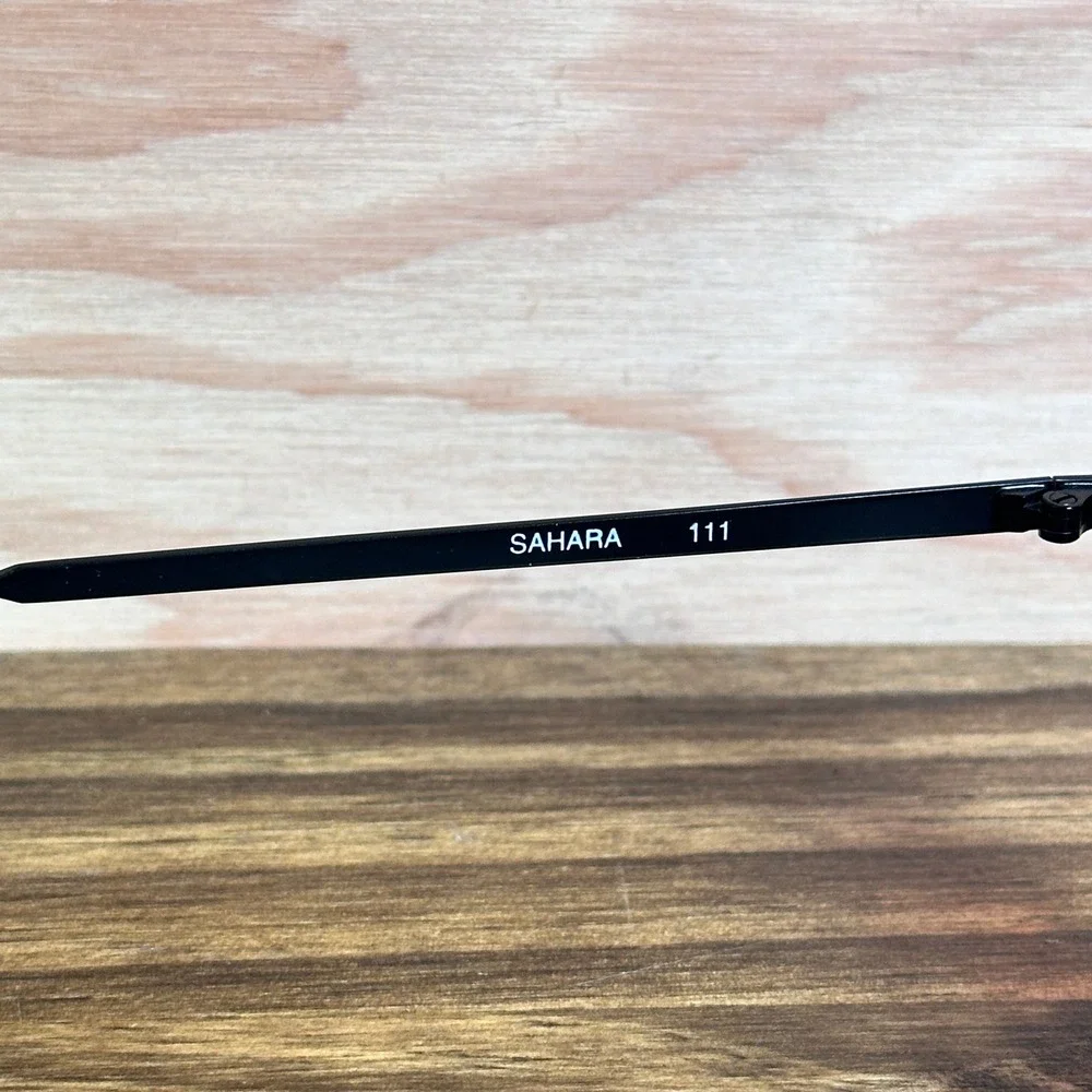 Quay X Desi Sahara Sunglasses Women OS Black Aviator Collab Gradient Lens